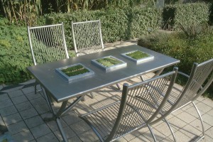 RVS tuinmeubilair: Tuinset Altro